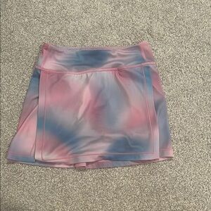 Athleta Girl Pink and Blue Skort